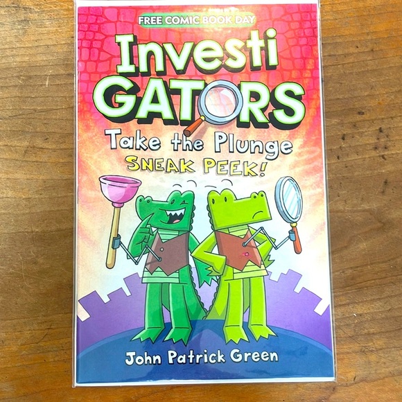 Investi Gators - Take the plunge Sneak peek! Comic - FCBD - 2020 - Picture 1 of 12